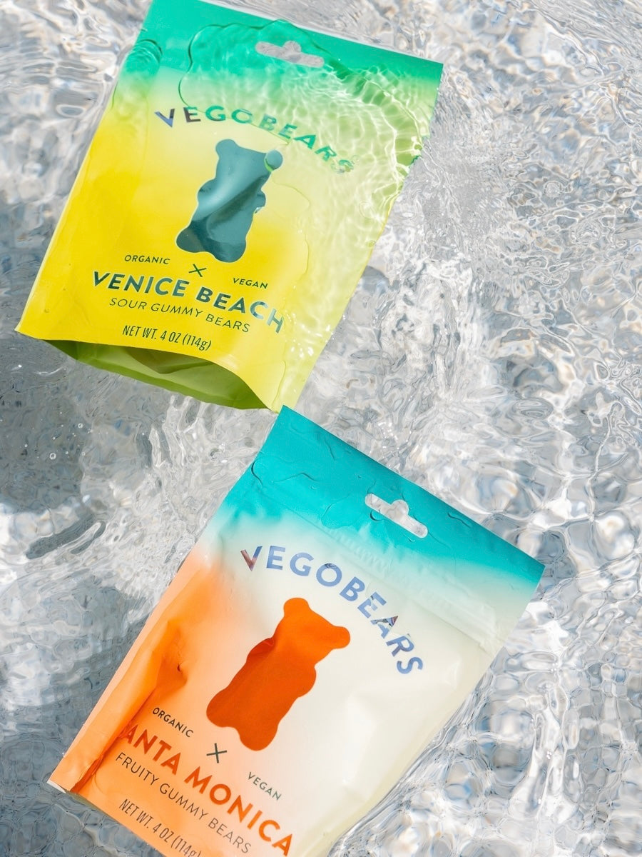 Vegobears | Venice Beach Sour Gummy Bears (114g)