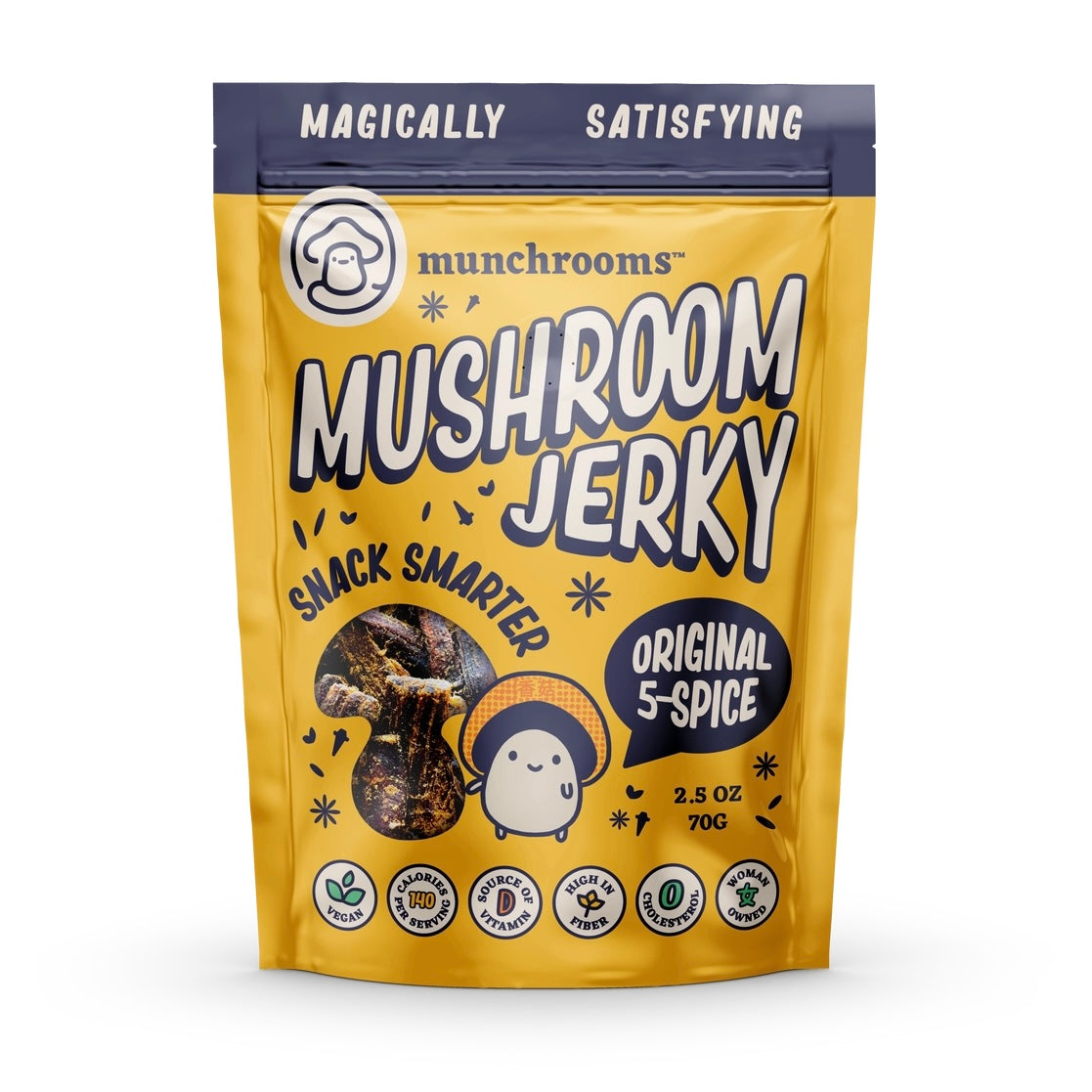 Munchrooms | Original Five-Spice Mushroom Jerky (70g)