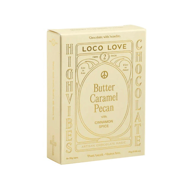 Loco Love | Butter Caramel Pecan Chocolate (70g)