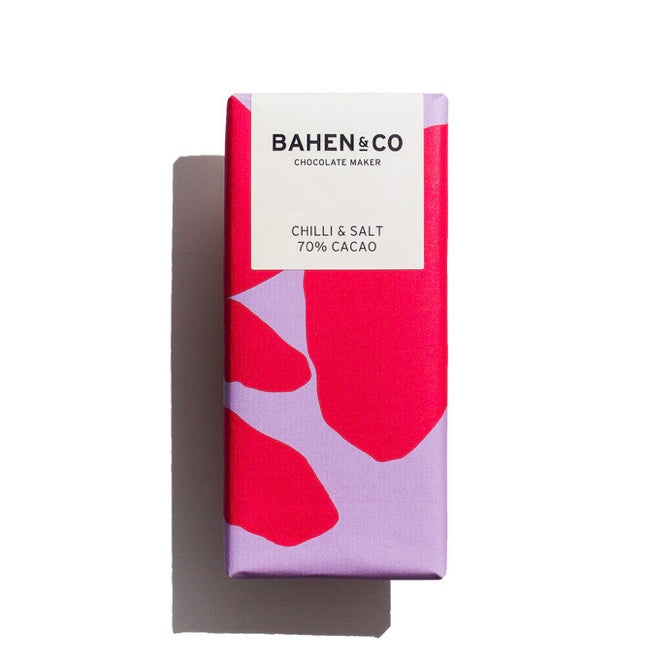 Bahen & Co | Chilli & Salt 70% Cacao Chocolate (75g)