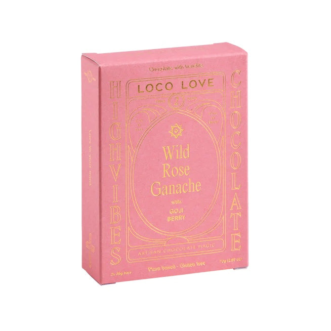 Loco Love | Wild Rose Ganache Chocolate (70g)