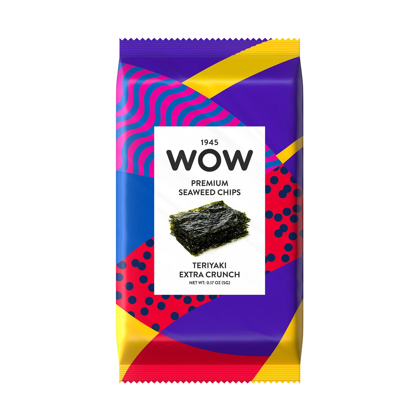Wow | Premium Seaweed Chips: Teriyaki (30g six pack)