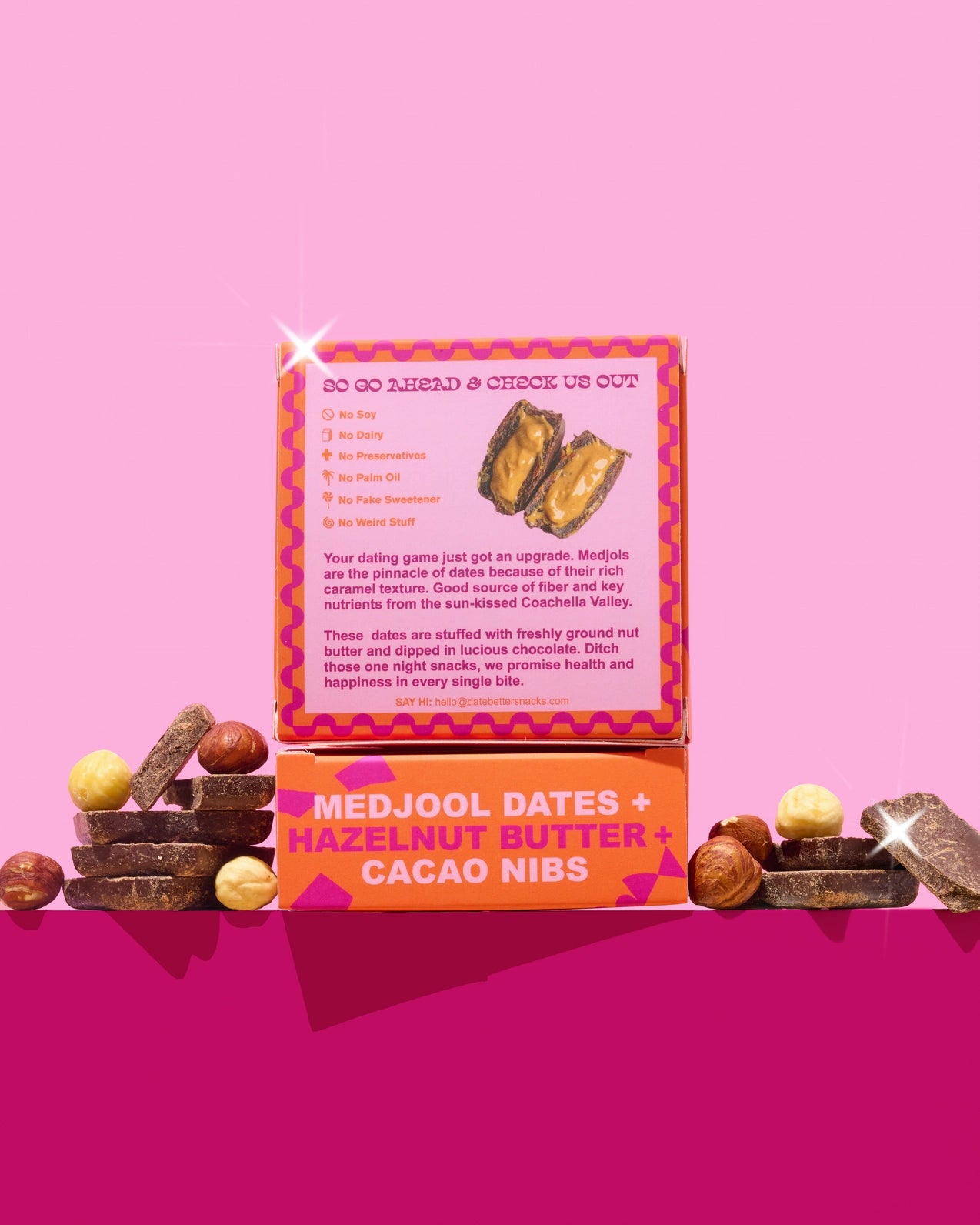 Date Better | Hazelnut Praline Chocolate (68g)