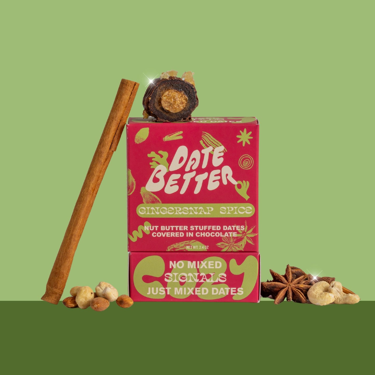 Date Better | Gingersnap Spice Chocolate (68g)