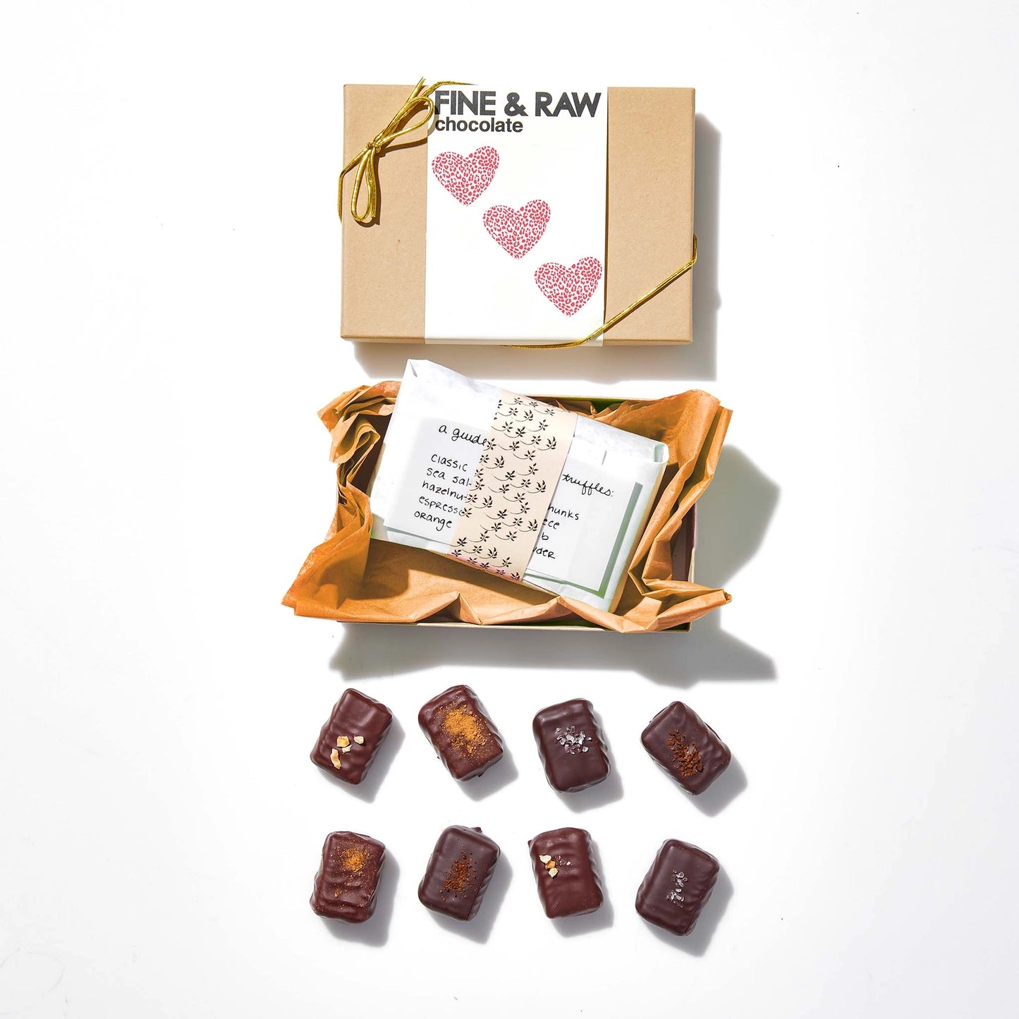 Fine & Raw | 8-Piece Truffle Chocolate Gift Set (113g)