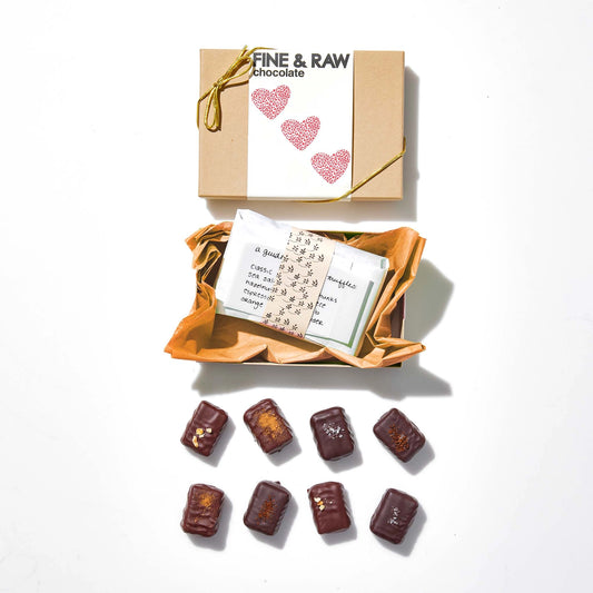 Fine & Raw | 8-Piece Truffle Chocolate Gift Set (113g)