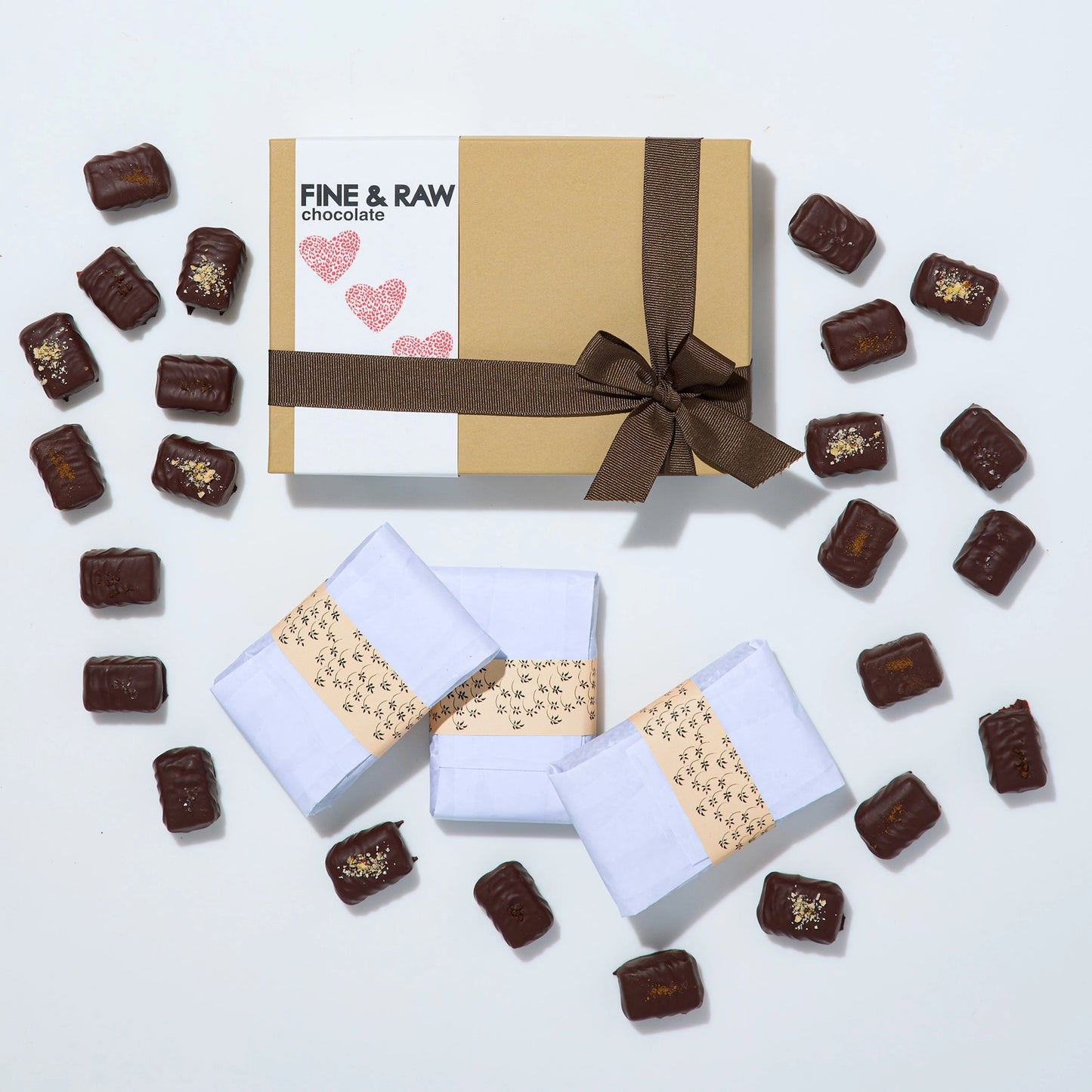 Fine & Raw | 24-Piece Truffle Chocolate Gift Set (454g)