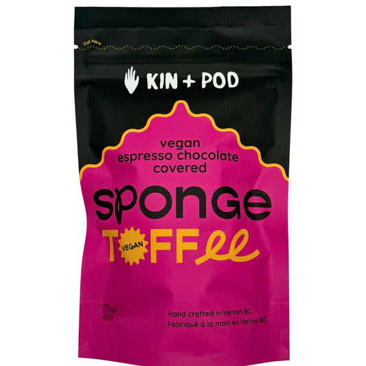 Kin & Pod | Espresso Chocolate Covered Sponge Toffee (113g)