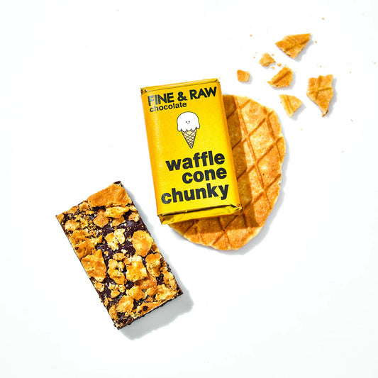 Fine & Raw | Waffle Cone Chunky Chocolate (43g)