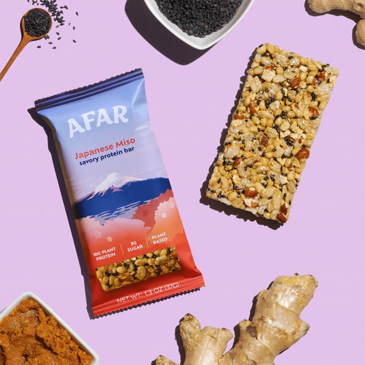 Afar Foods | Japanese Miso Savory Protein Bar (37g)