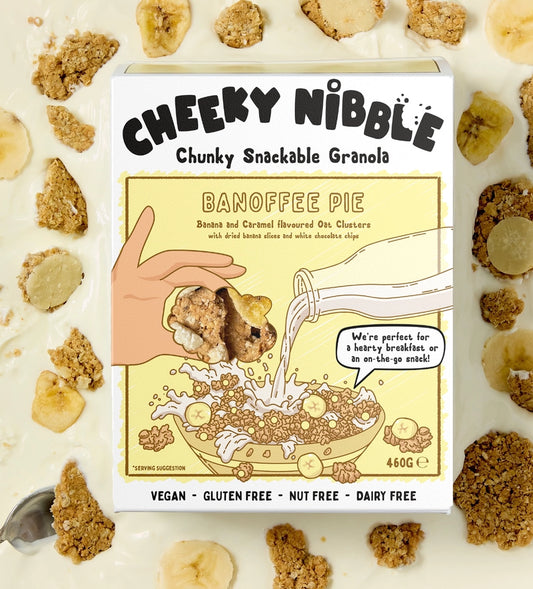 Cheeky Nibble | Banoffee Pie Granola (460g) *SHIPS SEP 1*