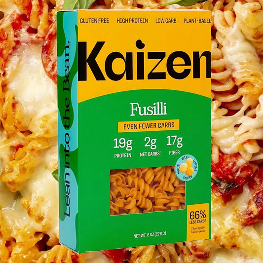 Kaizen | Fusilli ‘Even Fewer Carbs’ Protein Pasta (226g)