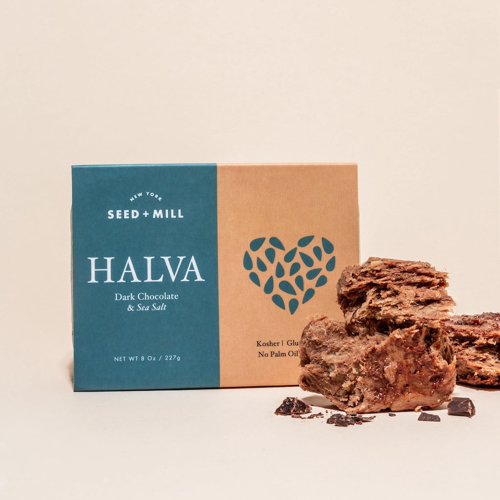 Seed & Mill | Halva: Dark Chocolate & Sea Salt (227g)