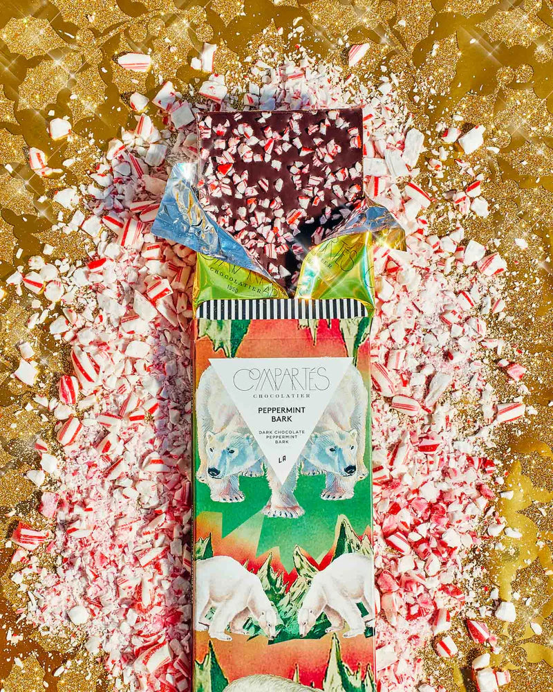 Compartés | Peppermint Bark Chocolate (80g) *SHIPS NOV*