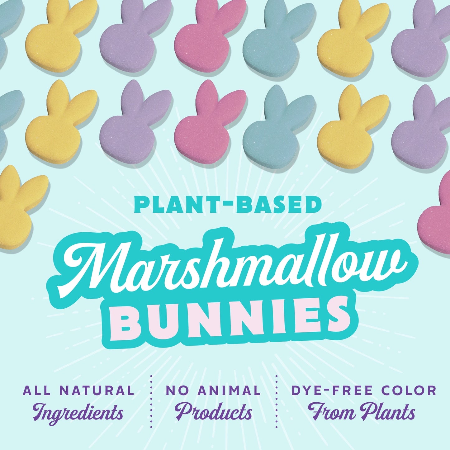 GoodMallow | Yellow Easter Bunny Marshmallows (42g) *SHIPS MID-MAR*