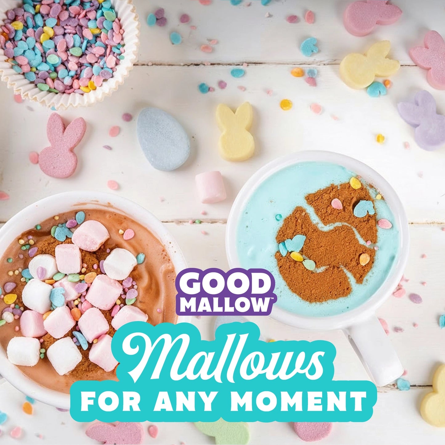 GoodMallow | Yellow Easter Bunny Marshmallows (42g) *SHIPS MID-MAR*