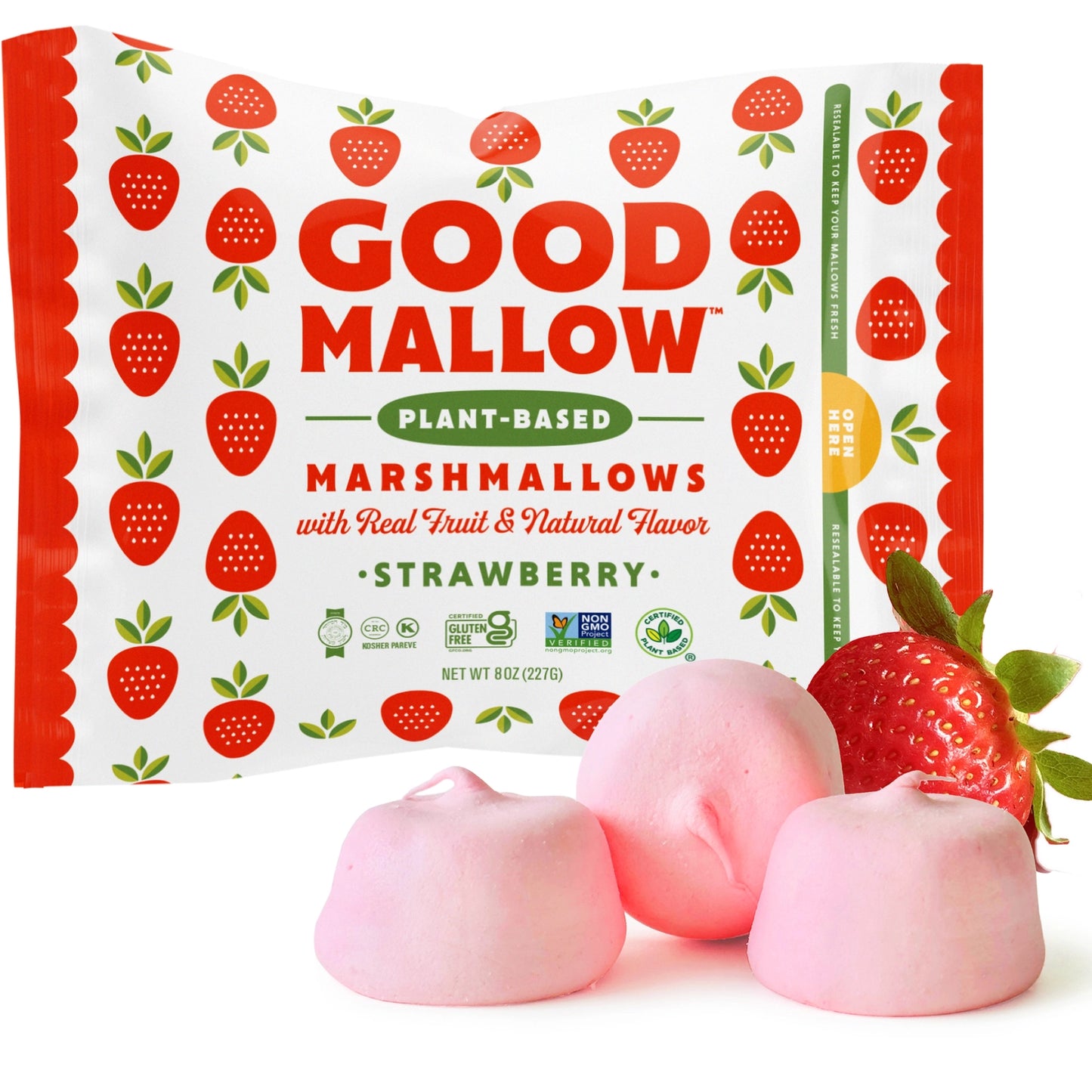 GoodMallow | Marshmallows: Strawberry (227g) *SHIPS MID-MAR*