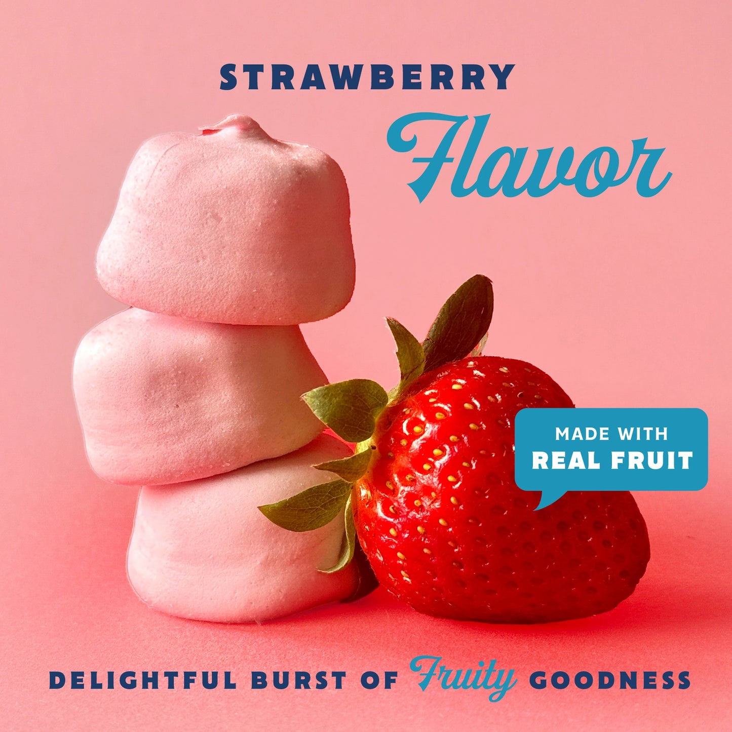 GoodMallow | Marshmallows: Strawberry (227g) *SHIPS MID-MAR*