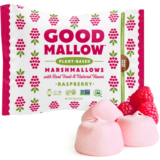 GoodMallow | Marshmallows: Raspberry (227g) *SHIPS MID-MAR*