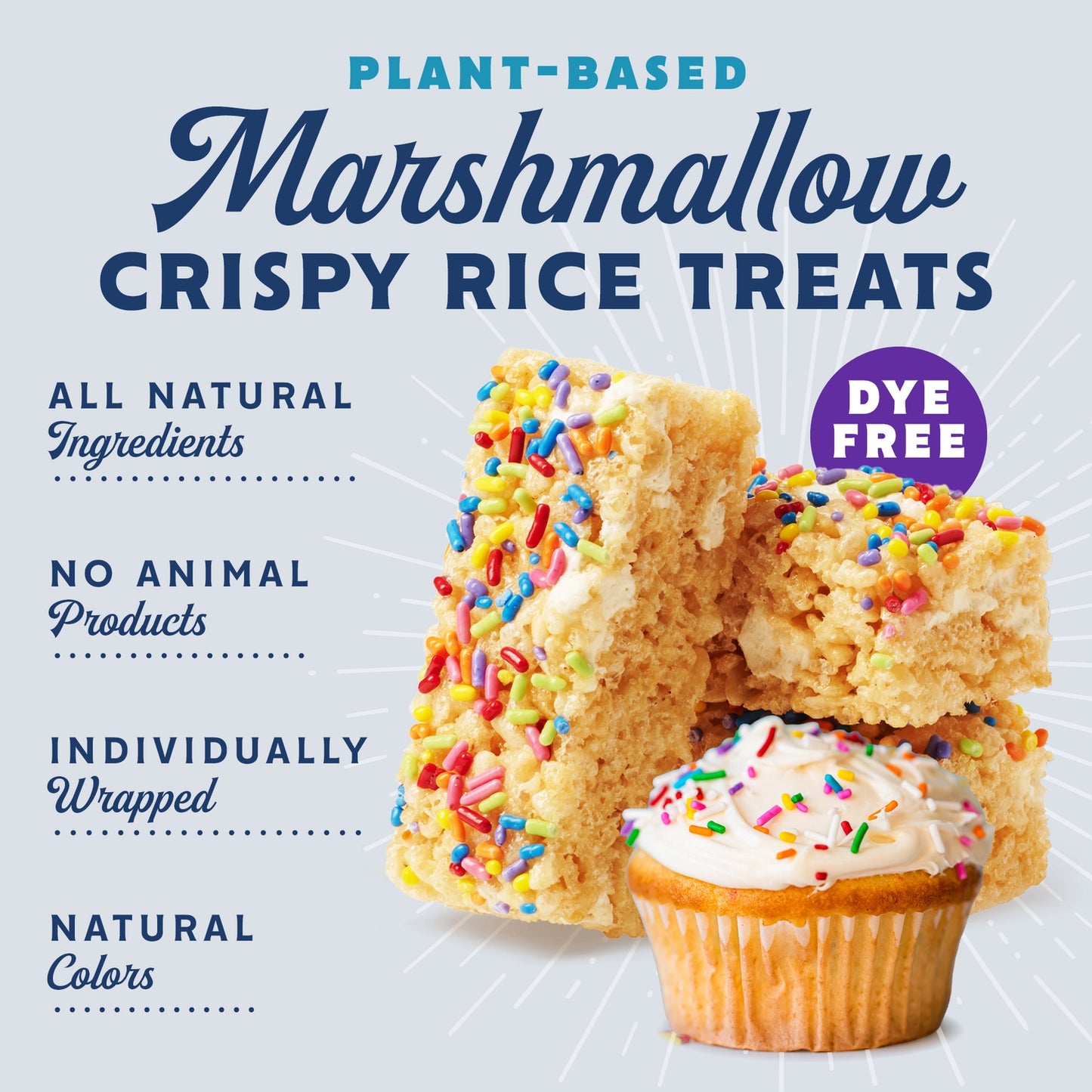 Goodmallow | Birthday Marshmallow Rice Treats (8 count) *SHIPS MID-MAR*