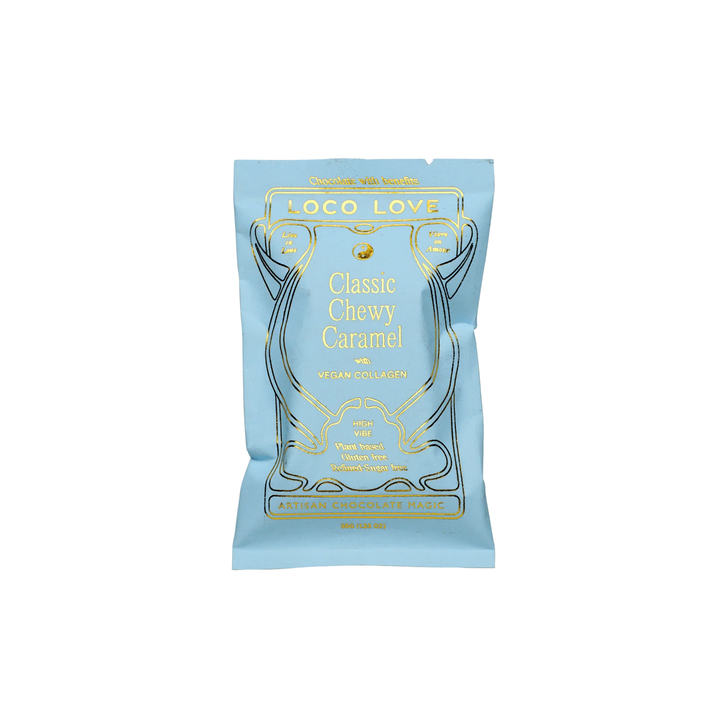 Loco Love | Classic Chewy Caramel Wellness Chocolate (35g)