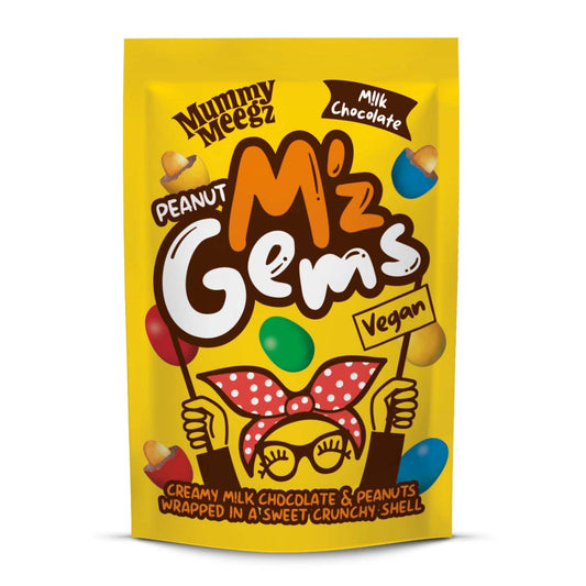 Mummy Meegz | M'z Gems Peanut Chocolate (80g) *SHIPS NOV*