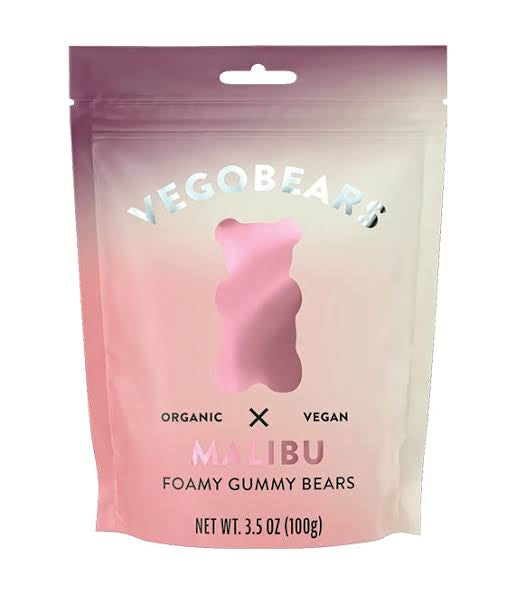 Vegobears | Malibu Foamy Gummy Bears (114g) *BEYOND BEST BEFORE*