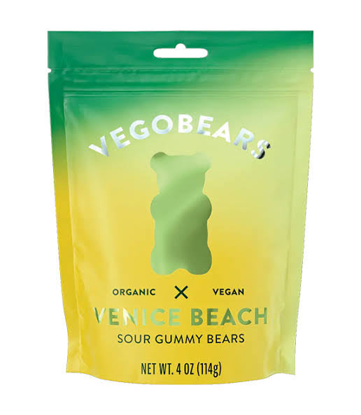 Vegobears | Venice Beach Sour Gummy Bears (114g)