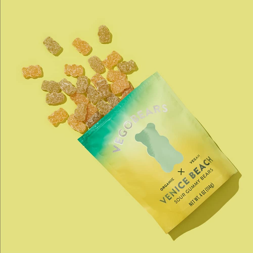 Vegobears | Venice Beach Sour Gummy Bears (114g)