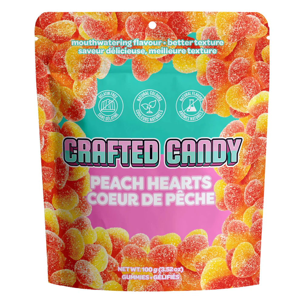 Crafted Candy | Vegan Peaches (100g)