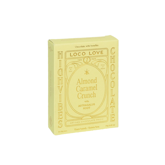 Loco Love | Almond Caramel Crunch Chocolate (2 pcs) *SHIPS MAR 31*