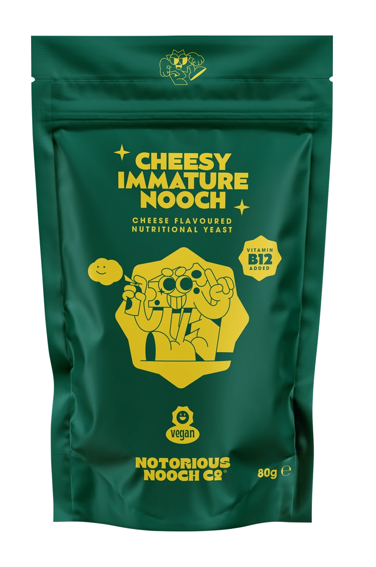 Notorious Nooch | Nutritional Yeast: Cheesy Immature (80g)