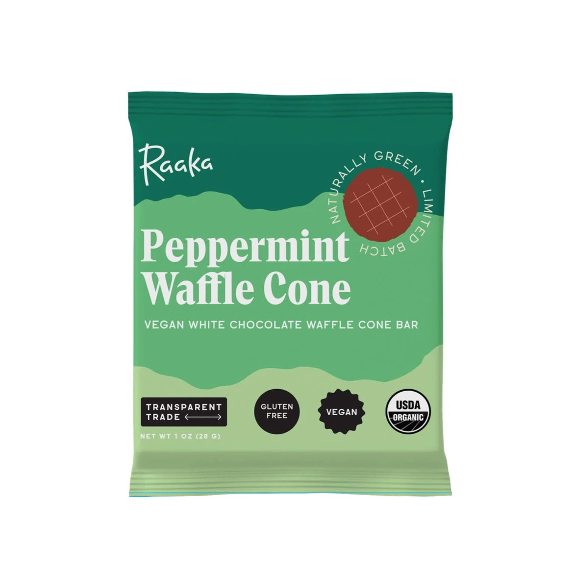 Raaka | Waffle Cone: Peppermint (28g)