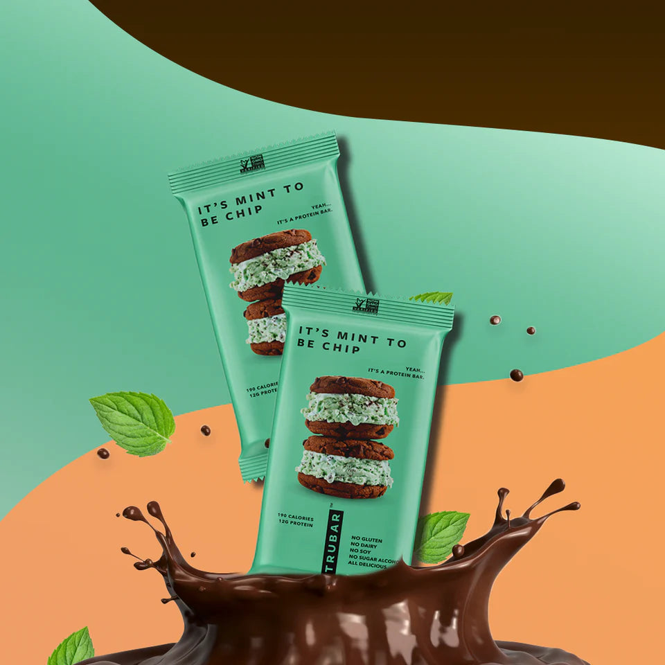 Trubar | Mint To Be Chip Protein Bar (50g)