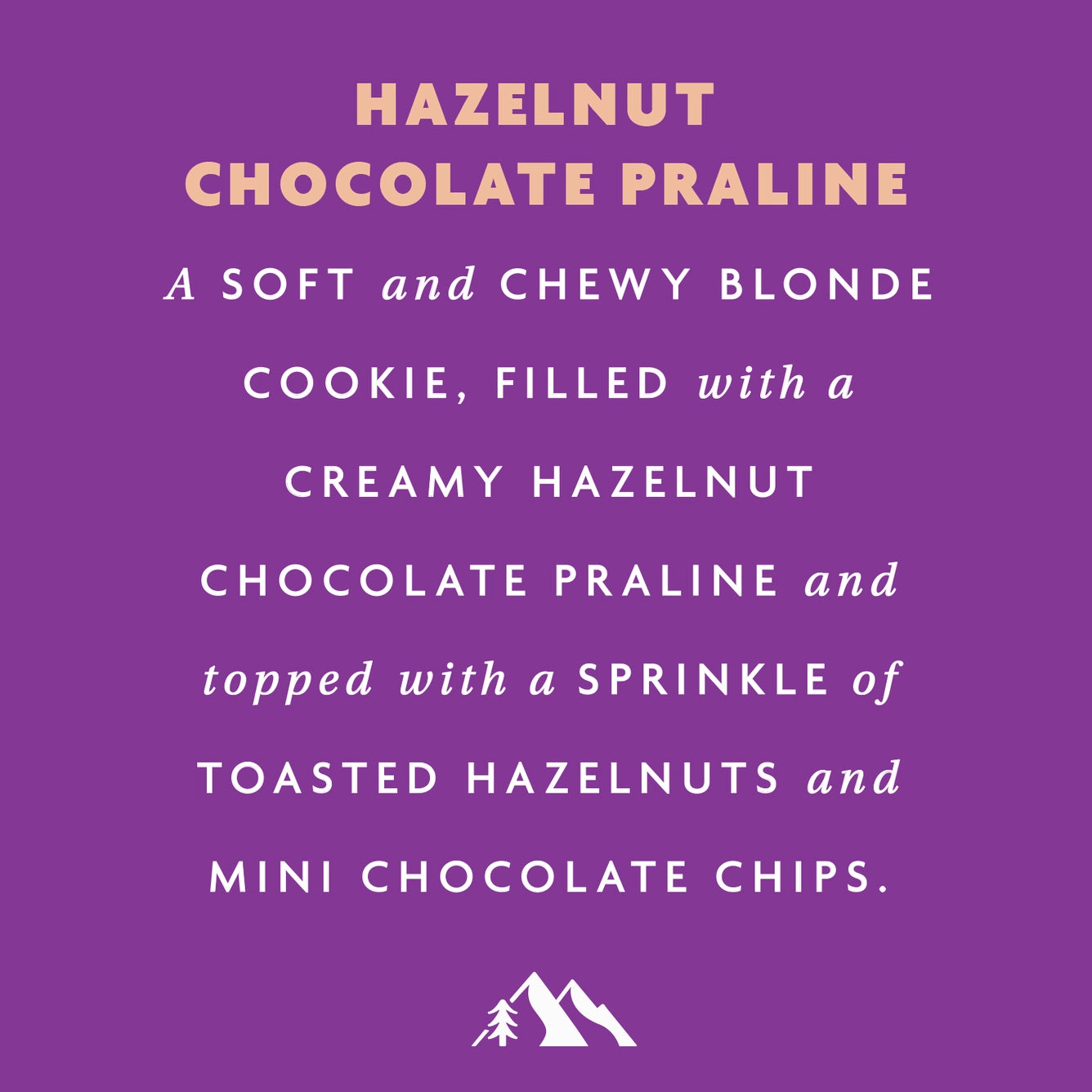 Rhythm 108 | Cookie: Hazelnut Chocolate Praline (50g)