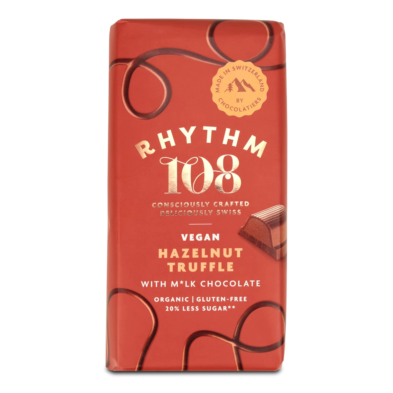 Rhythm 108 | Bar: Hazelnut Truffle Chocolate (100g)