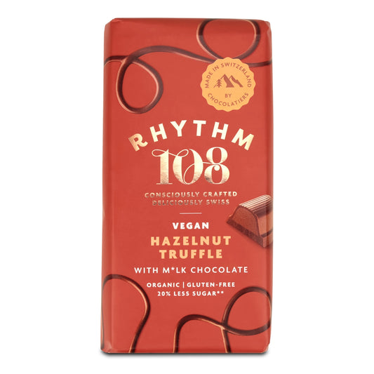 Rhythm 108 | Bar: Hazelnut Truffle Chocolate (100g) *SHIPS NOV*