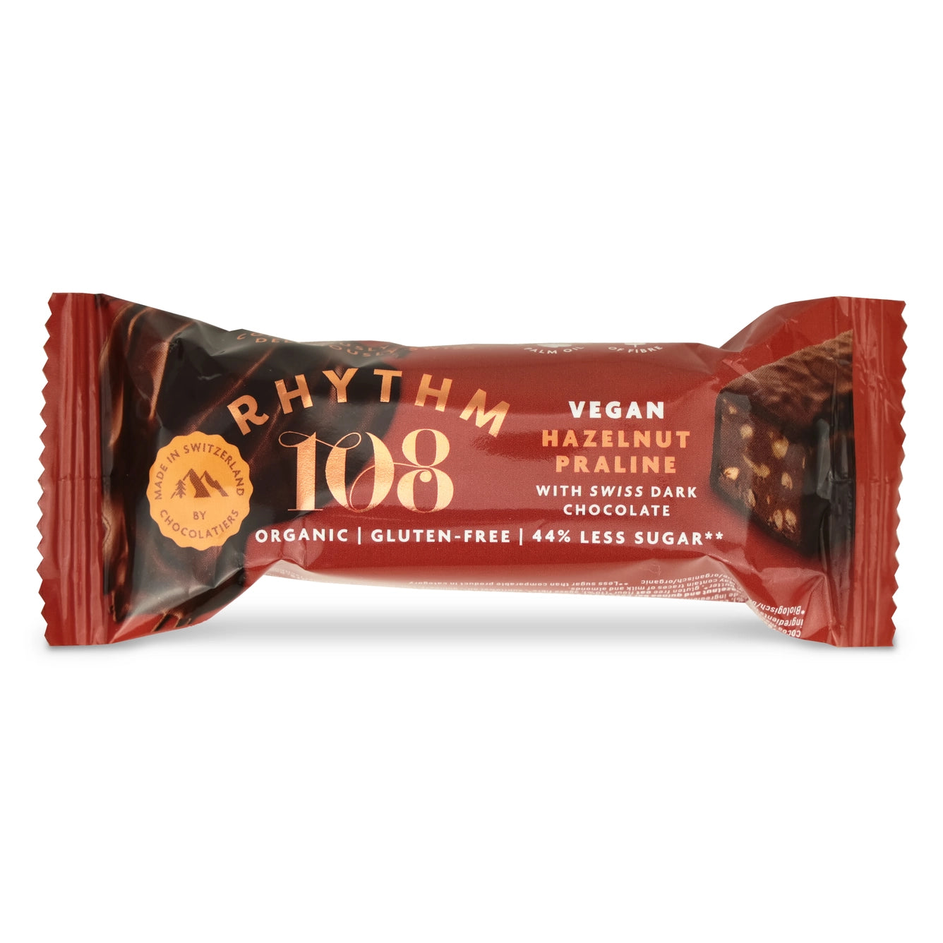 Rhythm 108 | Mini: Hazelnut Praline Chocolate (33g) *SHIPS NOV*