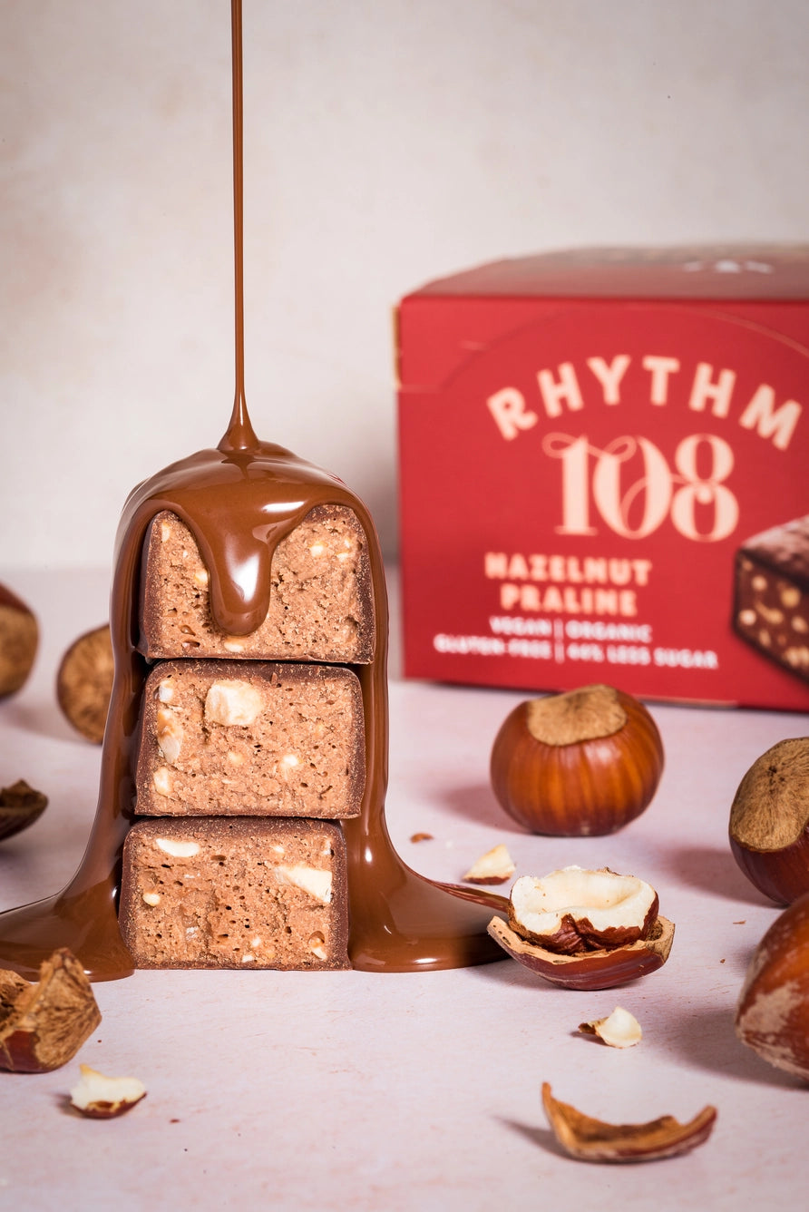 Rhythm 108 | Mini: Hazelnut Praline Chocolate (33g) *SHIPS NOV*