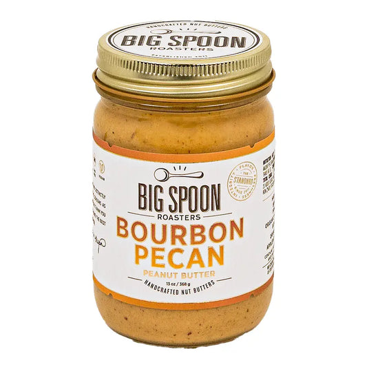 Big Spoon Roasters | Nut Butter: Bourbon Pecan Peanut Butter (13oz)