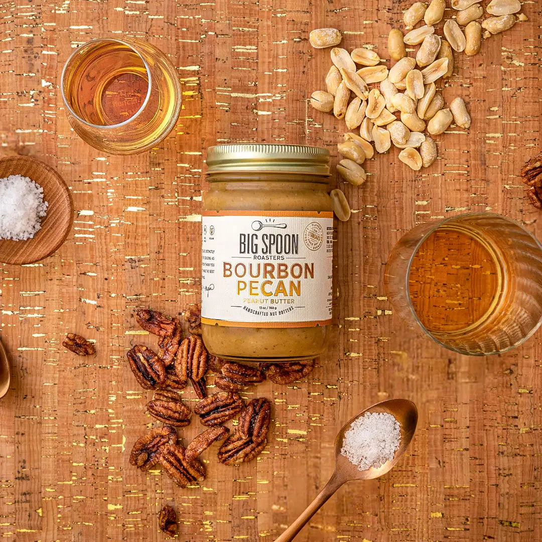 Big Spoon Roasters | Nut Butter: Bourbon Pecan Peanut Butter (13oz)