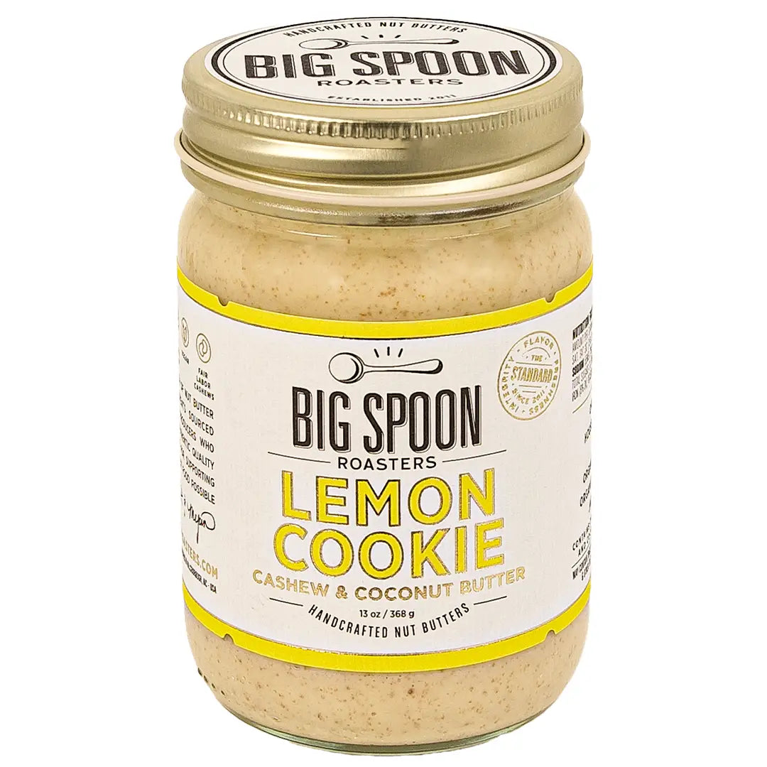 Big Spoon Roasters | Nut Butter: Lemon Cookie Cashew & Coconut Butter (13oz)