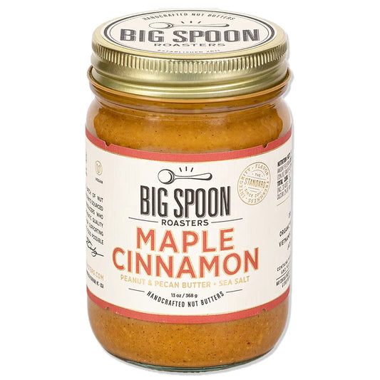 Big Spoon Roasters | Nut Butter: Maple Cinnamon Peanut & Pecan Butter (13oz)