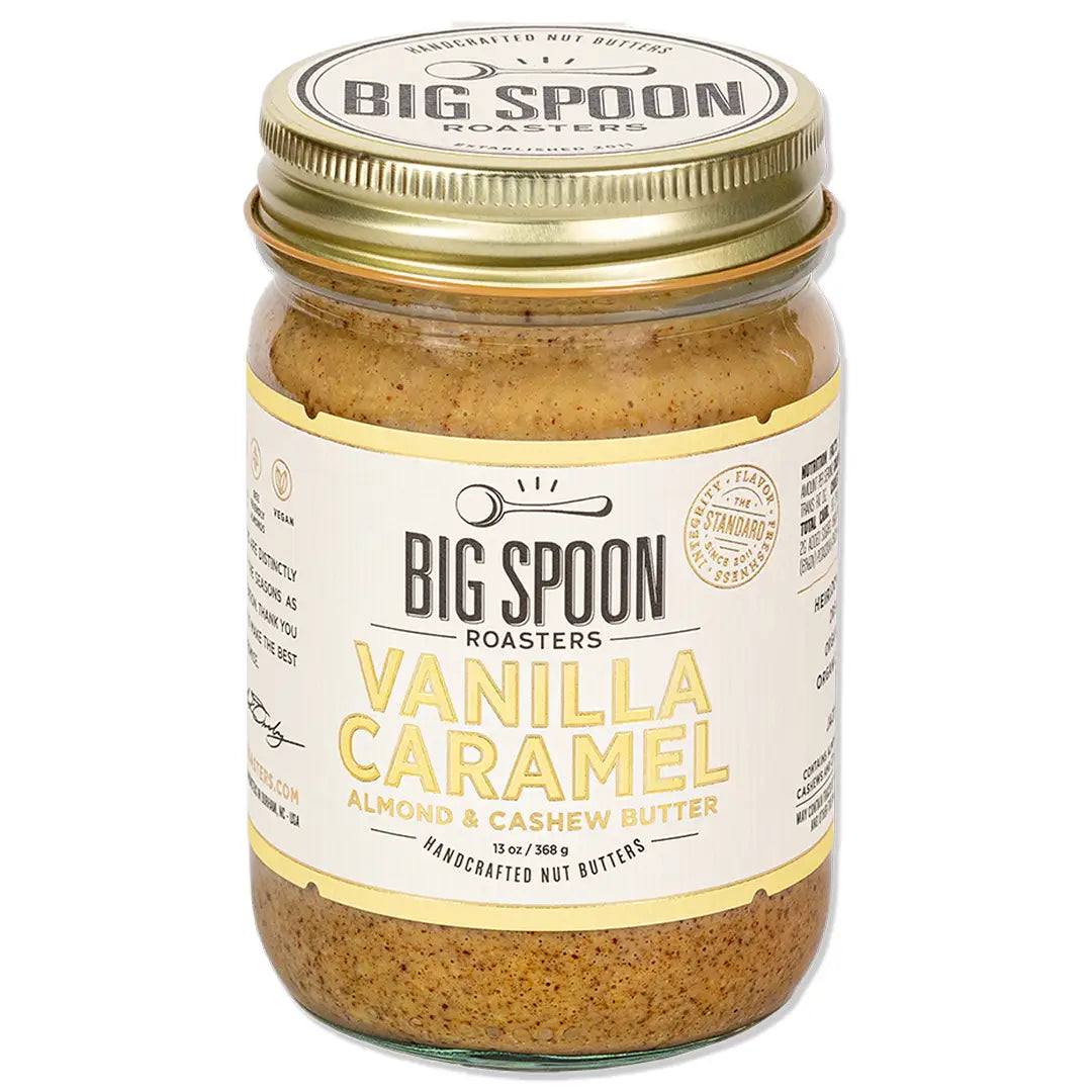 Big Spoon Roasters | Nut Butter: Vanilla Caramel Almond & Cashew Butter (13oz)