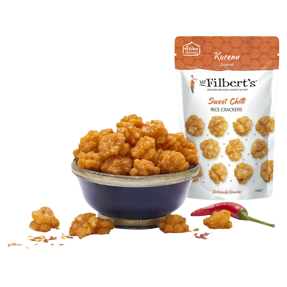 Mr. Filbert's | Sweet Chilli Rice Crackers (40g) *SHIPS NOV*