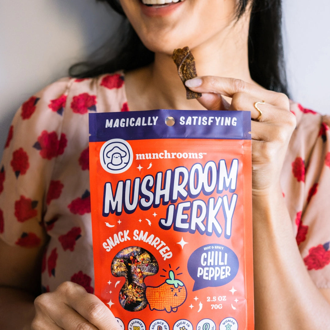 Munchrooms | Chili Pepper Mushroom Jerky (70g)
