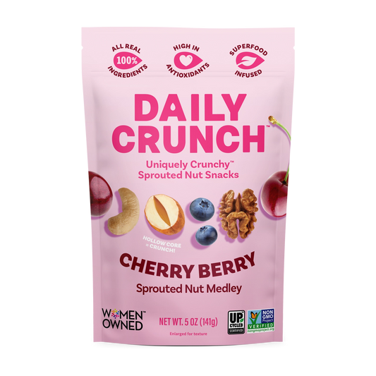 Daily Crunch | Cherry Berry Sprouted Almonds (Large 141g)