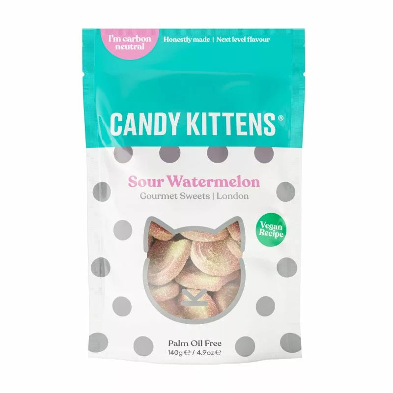 Candy Kittens | Sour Watermelon Gummies (140g)