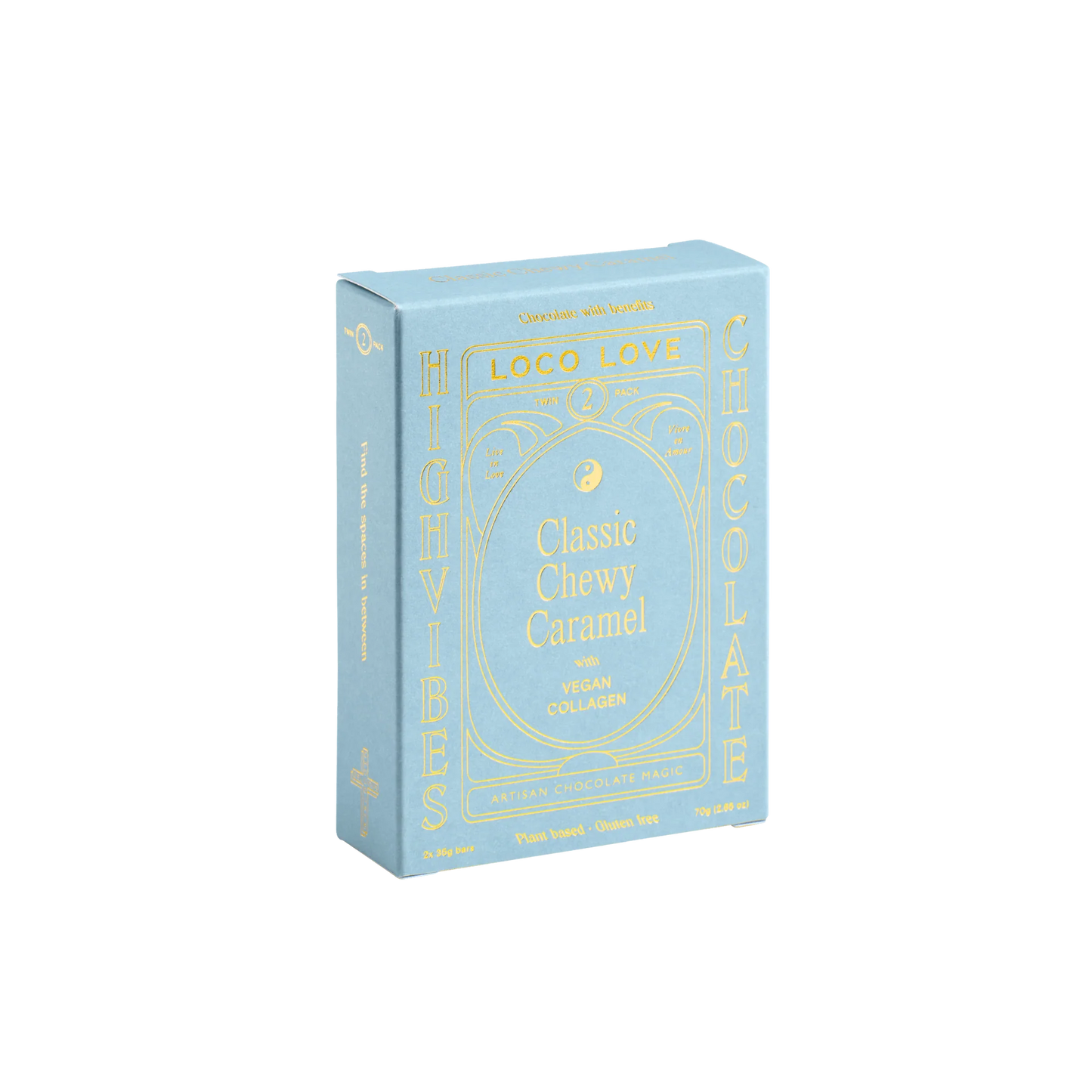 Loco Love | Twin Pack Classic Chewy Caramel Chocolate (70g)