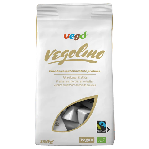 Vego | Vegolino Hazelnut Chocolate Pralines (180g) *SHIPS NOV 24*